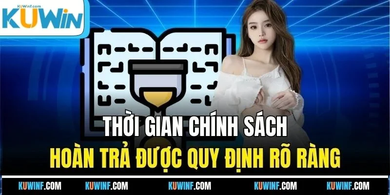 Thời gian chính sách hoàn trả được quy định rõ ràng